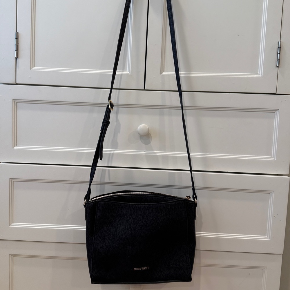 Nine West Midnight Black Shoulder Bag